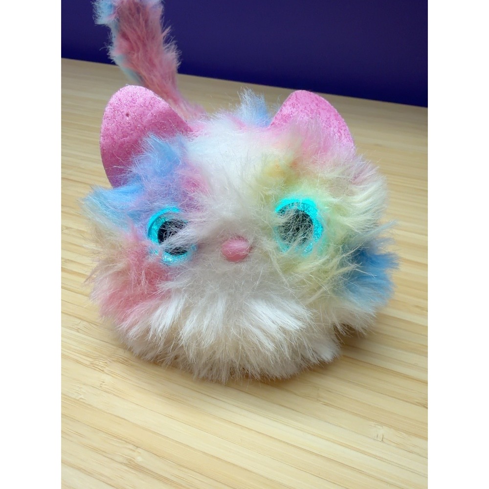 Pomsies Patches Interactive Plush Cat 2018 Light Up Eyes Sounds Works